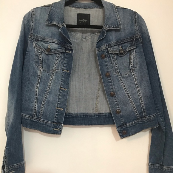 jessica simpson pixie denim jacket